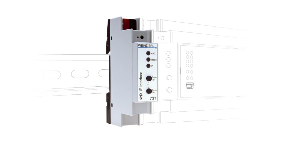 KNX Ip interface installatie